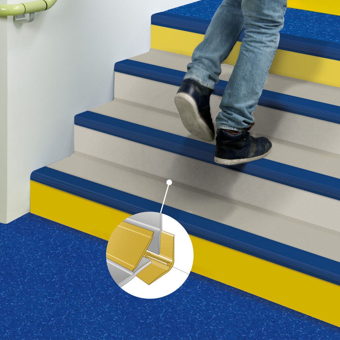 Vinyl step - CLIP - Gerflor - Contract Sport & Contract Flooring ...