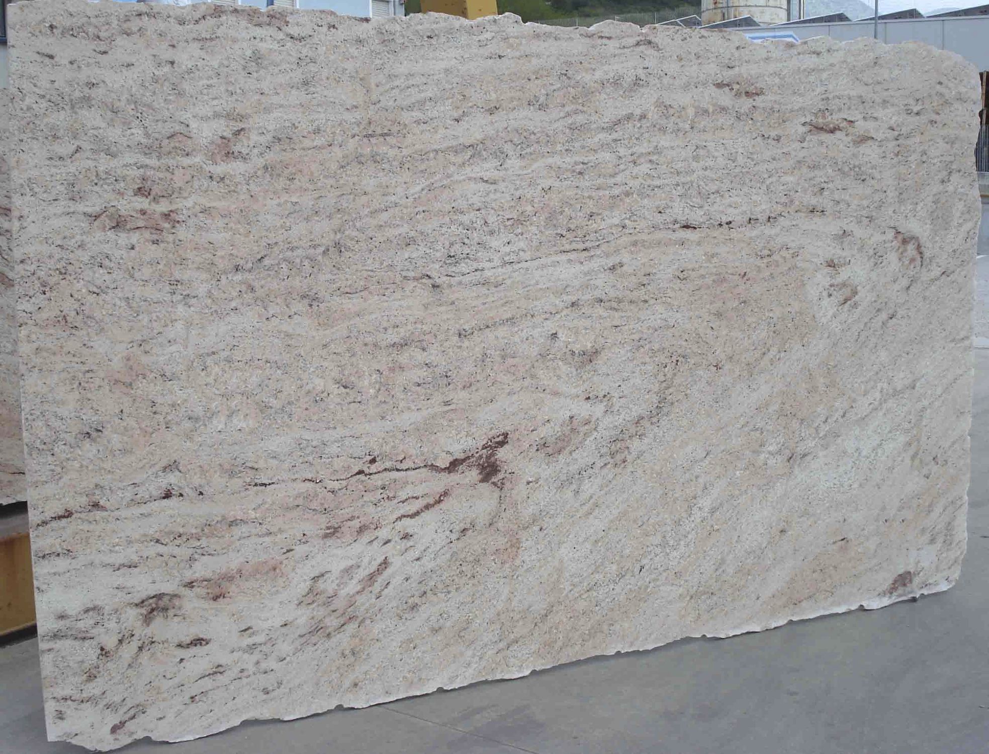 Natural Stone Countertop Commercial Kitchen Ivory Brown