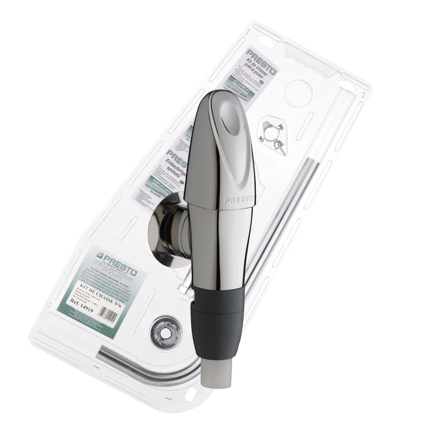 Selfclosing toilet flush PRESTO 1000XL 14914 PRESTO