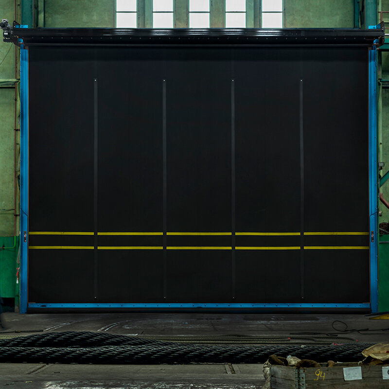 Rollup industrial door VR2000 ASSA ABLOY Entrance Systems rubber