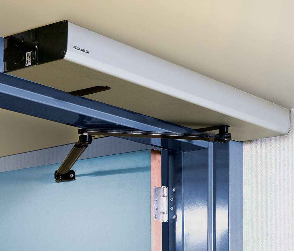 Automatic swing door opening mechanism SW150 ASSA ABLOY Entrance