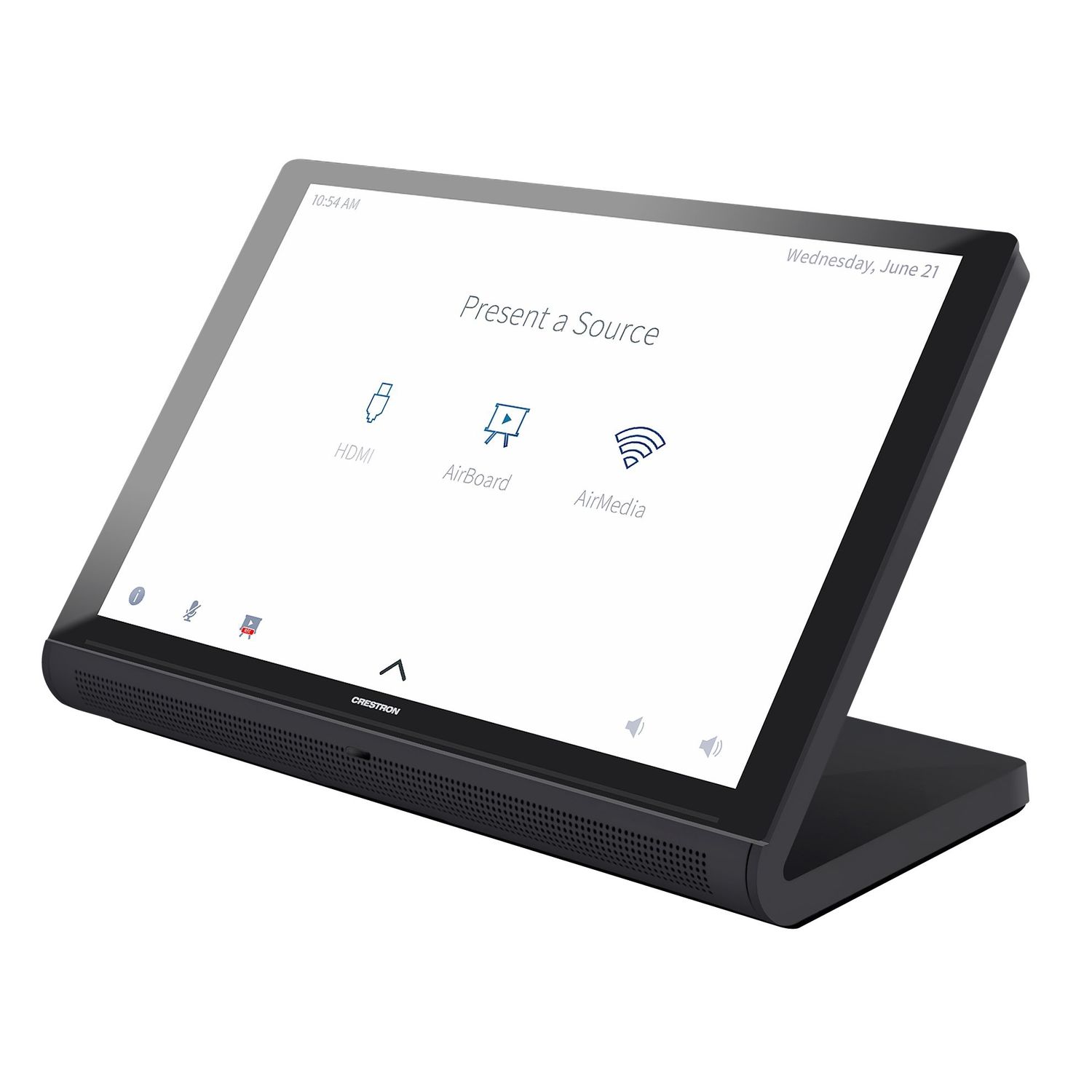 Home Automation System Touch Screen - TS-1070-B-S - CRESTRON ...