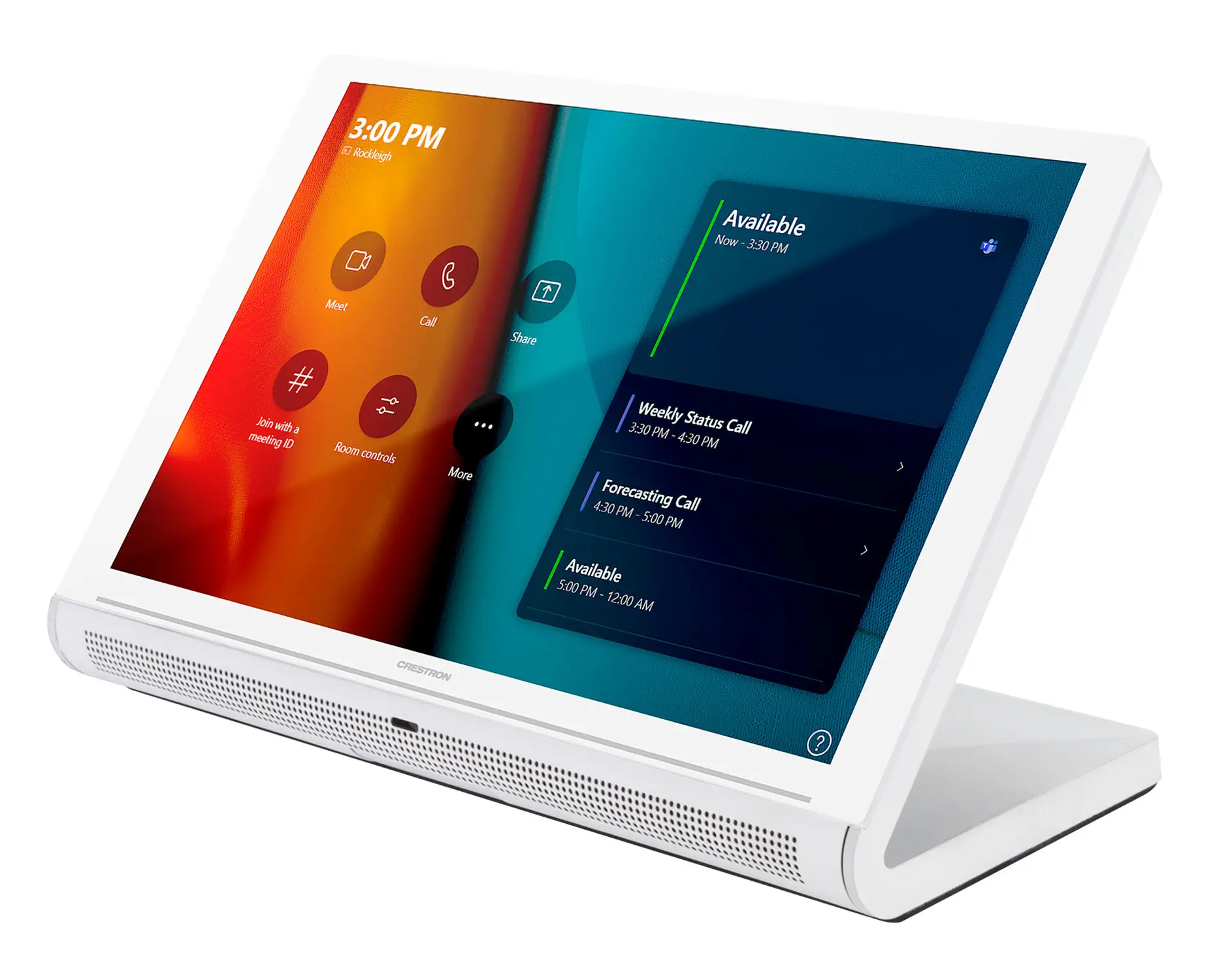 Home automation system touch screen - TS-1070-W-S - CRESTRON