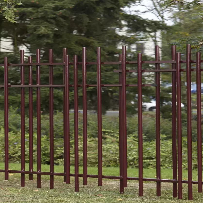 Fence with bars EXALT® URBA DIRICKX residential / for public
