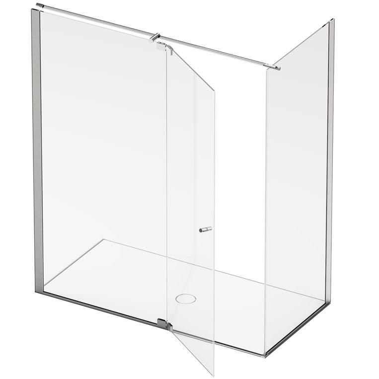 Glass shower enclosure WB 1470D WB 1480D SIMAS ACQUA SPACE