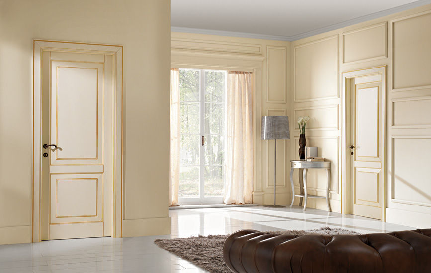 Interior door - 2B - GAROFOLI - solid wood / swing / without glazing