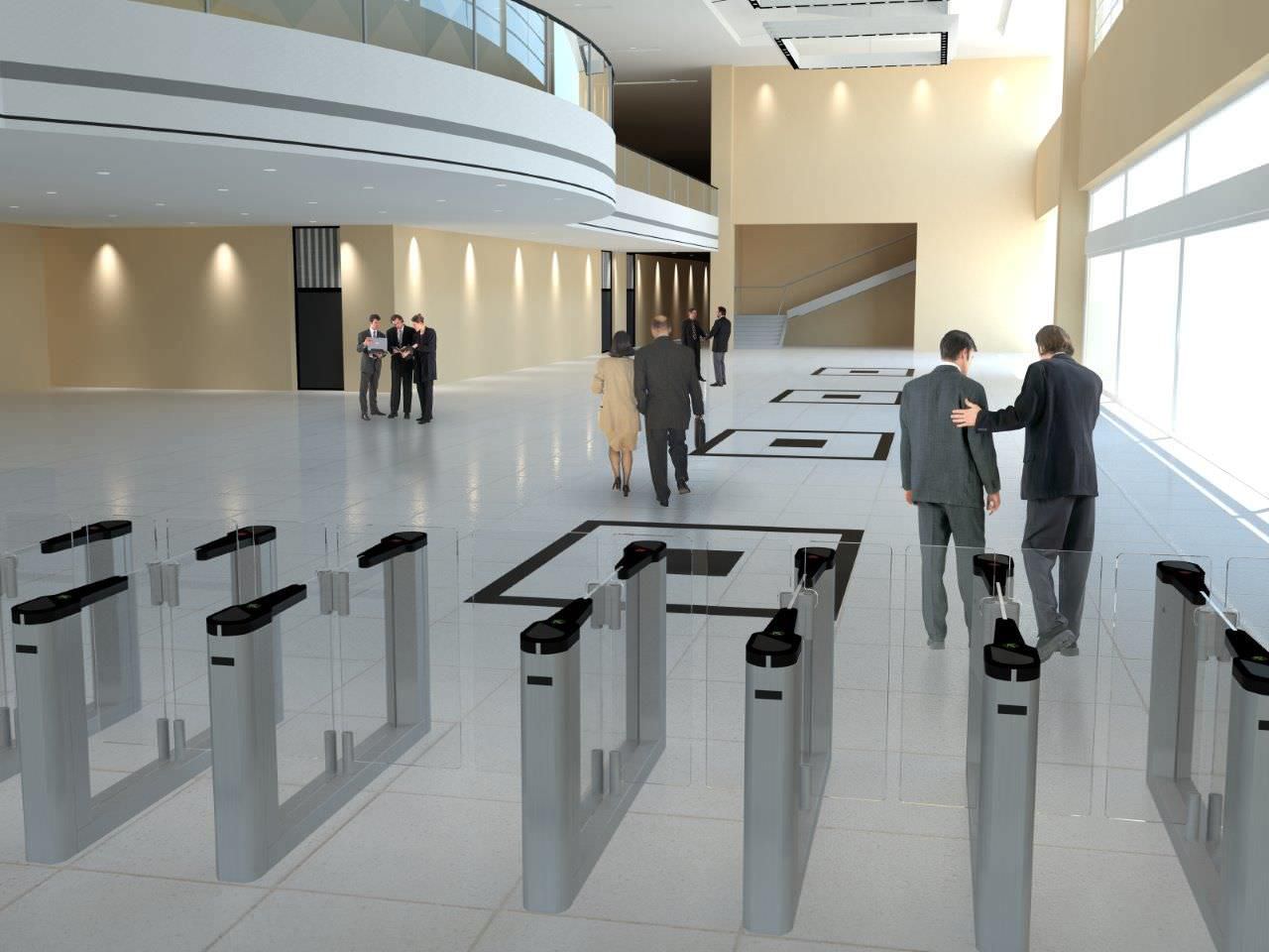 Access control speed gate SPEEDSTILE FL GUNNEBO