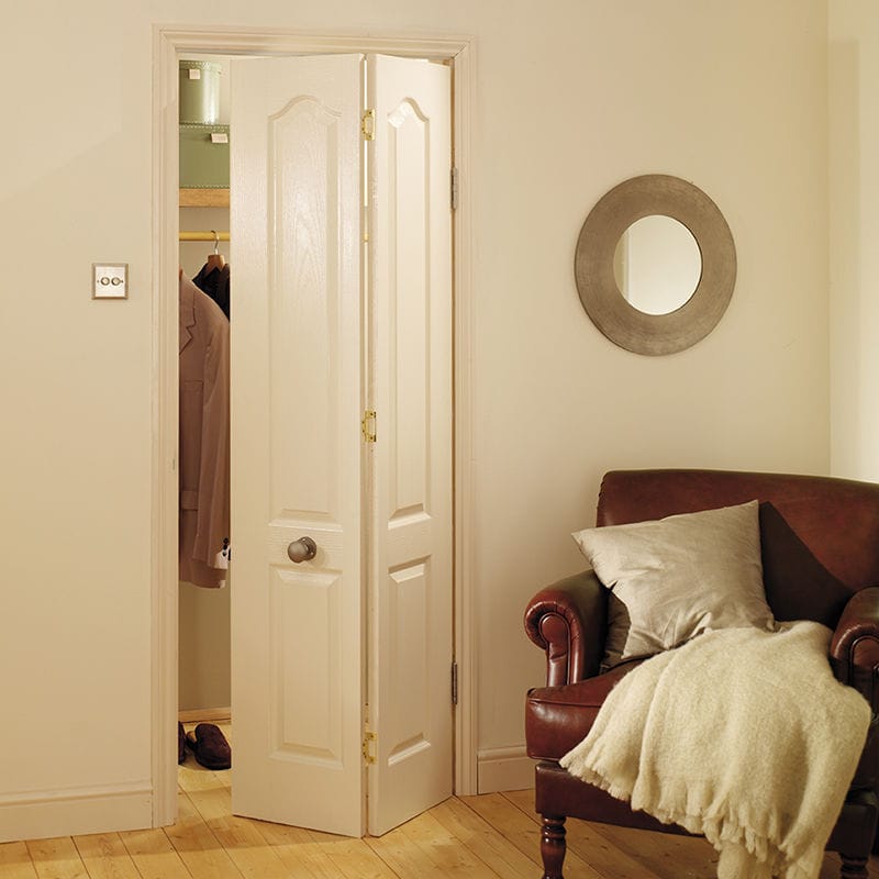 Interior Door Bi Folding Mdf Lacquered Camden 2 Panel