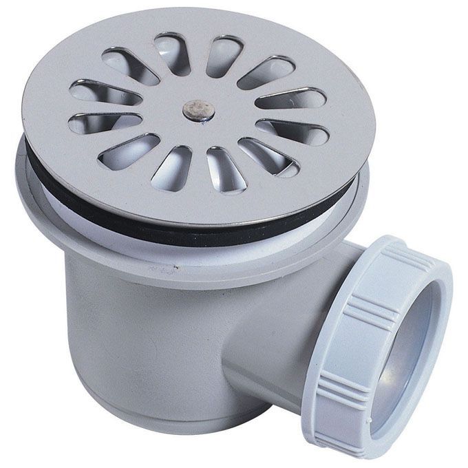 Chrome steel shower drain 30720400 WIRQUIN