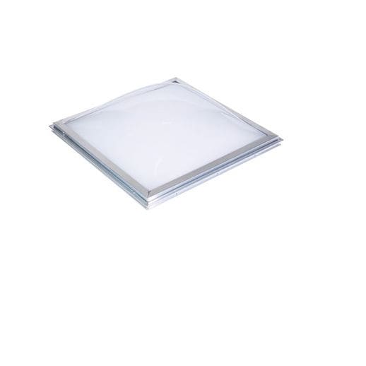 Glass dome skylight ROUND VELUX plastic / tempered / for sloped roofs