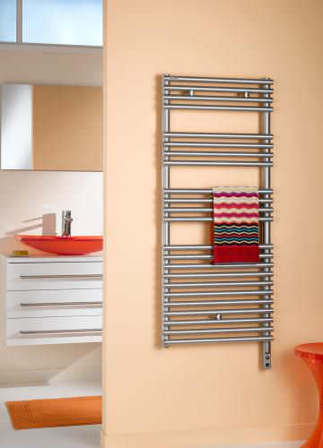 Electric towel radiator - CALA - TLNI - ACOVA - contemporary / steel ...