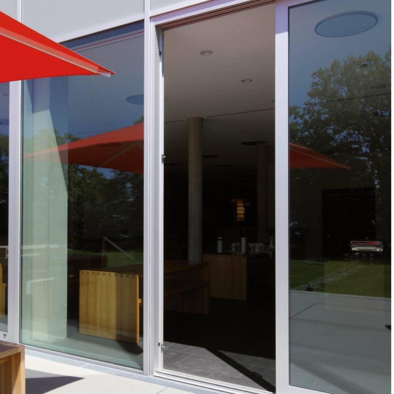 Sliding patio door WICSLIDE 160 WICONA liftandslide / aluminum