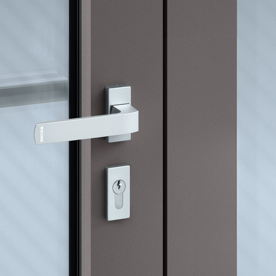 Door handle WICTOUCH WICONA metal / contemporary / home
