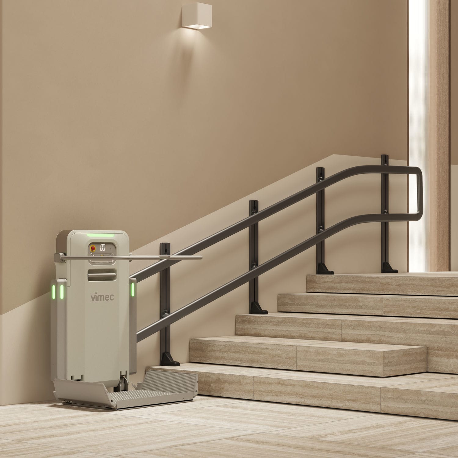 Handicapped platform stair lift V6s VIMEC access / standard