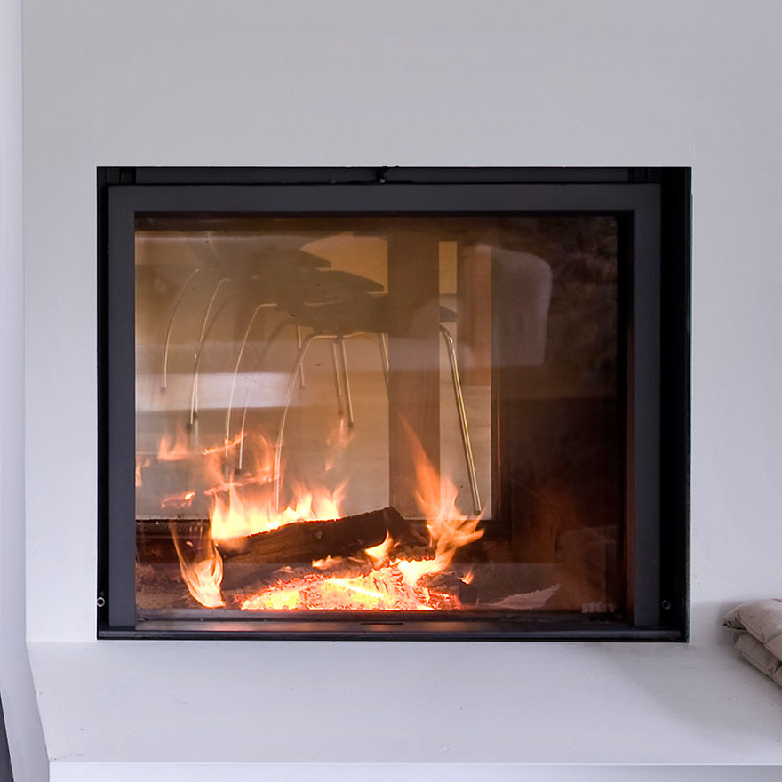 Doublesided fireplace insert 2175 DF Stûv woodburning / steel