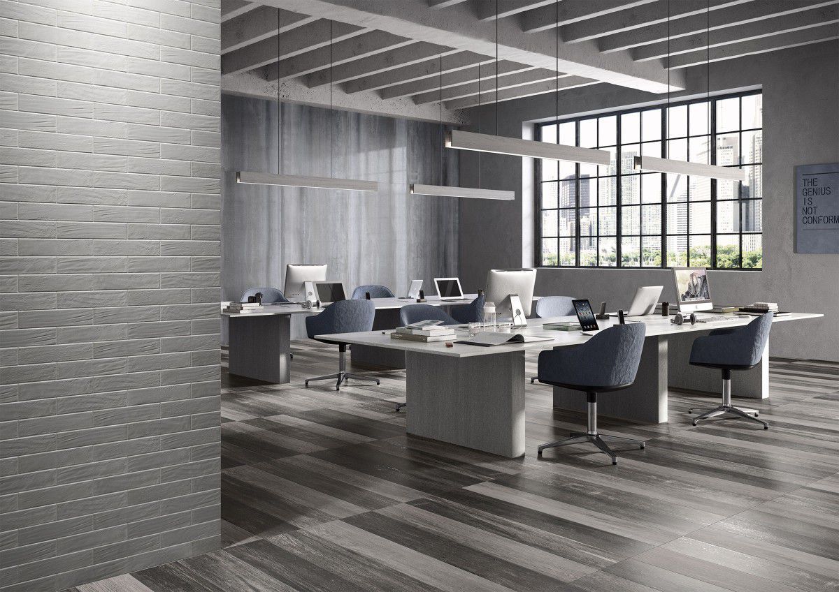 Indoor Tile Wall Floor Ceramic Loft Brick Rak Ceramics