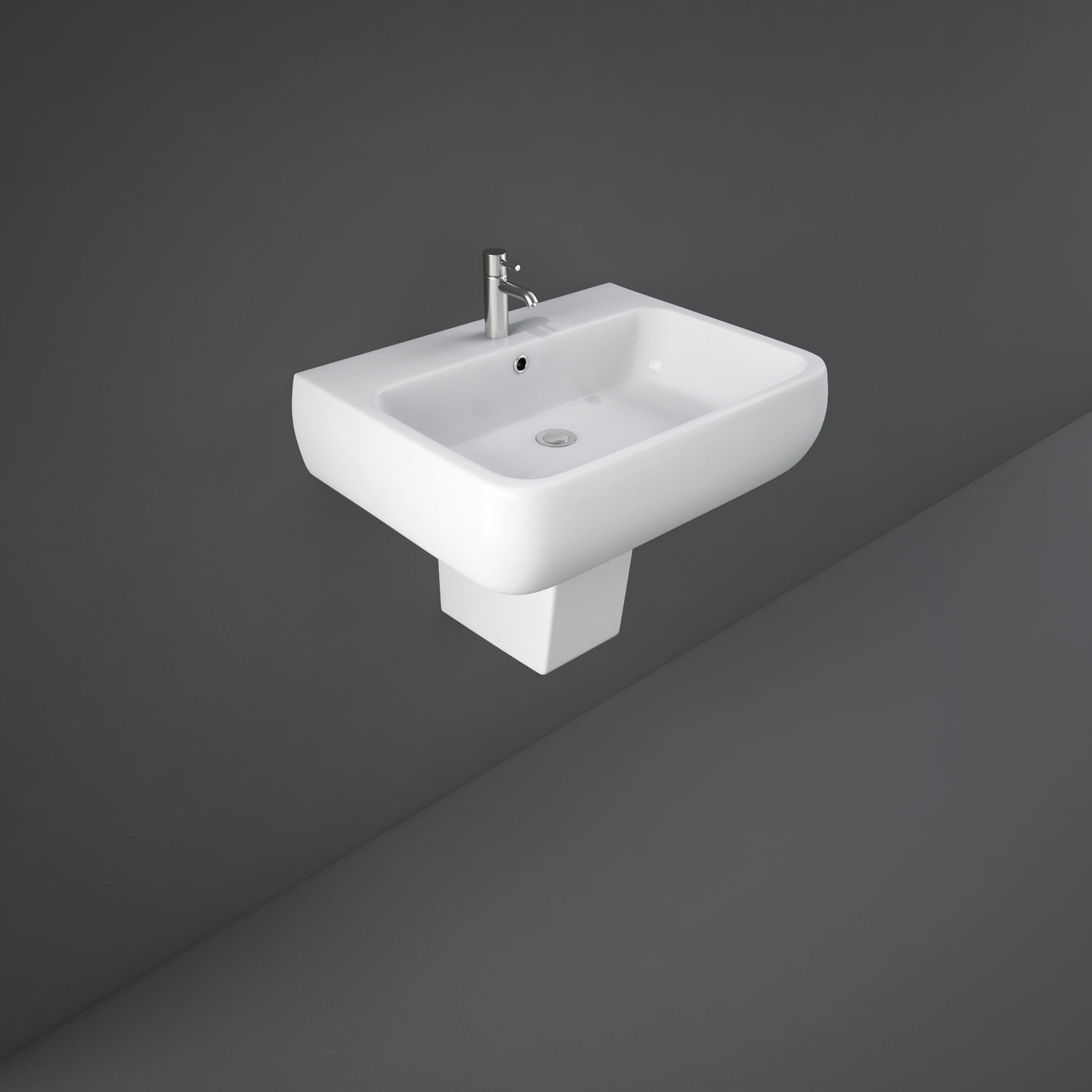 Countertop washbasin RAKMetropolitan RAK Ceramics ceramic