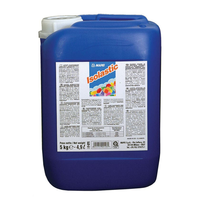 Plasticizer admixture - ISOLASTIC - MAPEI - interior / for mortar