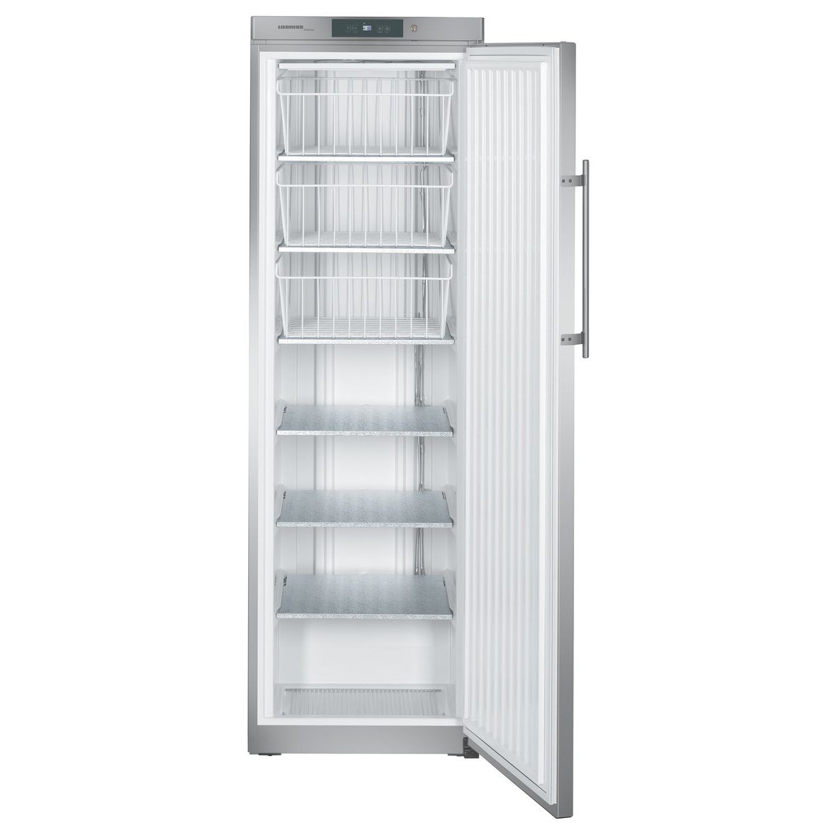 Commercial freezer GG 4060 LIEBHERR upright / gray / inox
