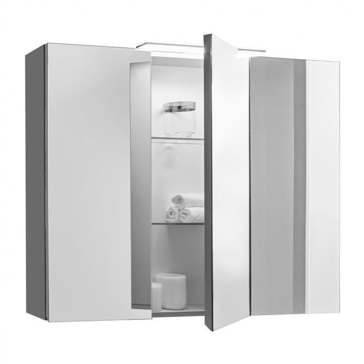 Bathroom Cabinet With Mirror Wall Mounted Basic Oasis