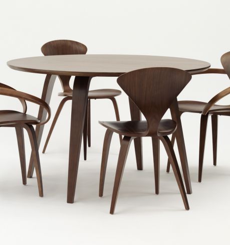 Contemporary Dining Table Cdt4001 Cherner Walnut Molded Contemporary Dining Table Cdt4001