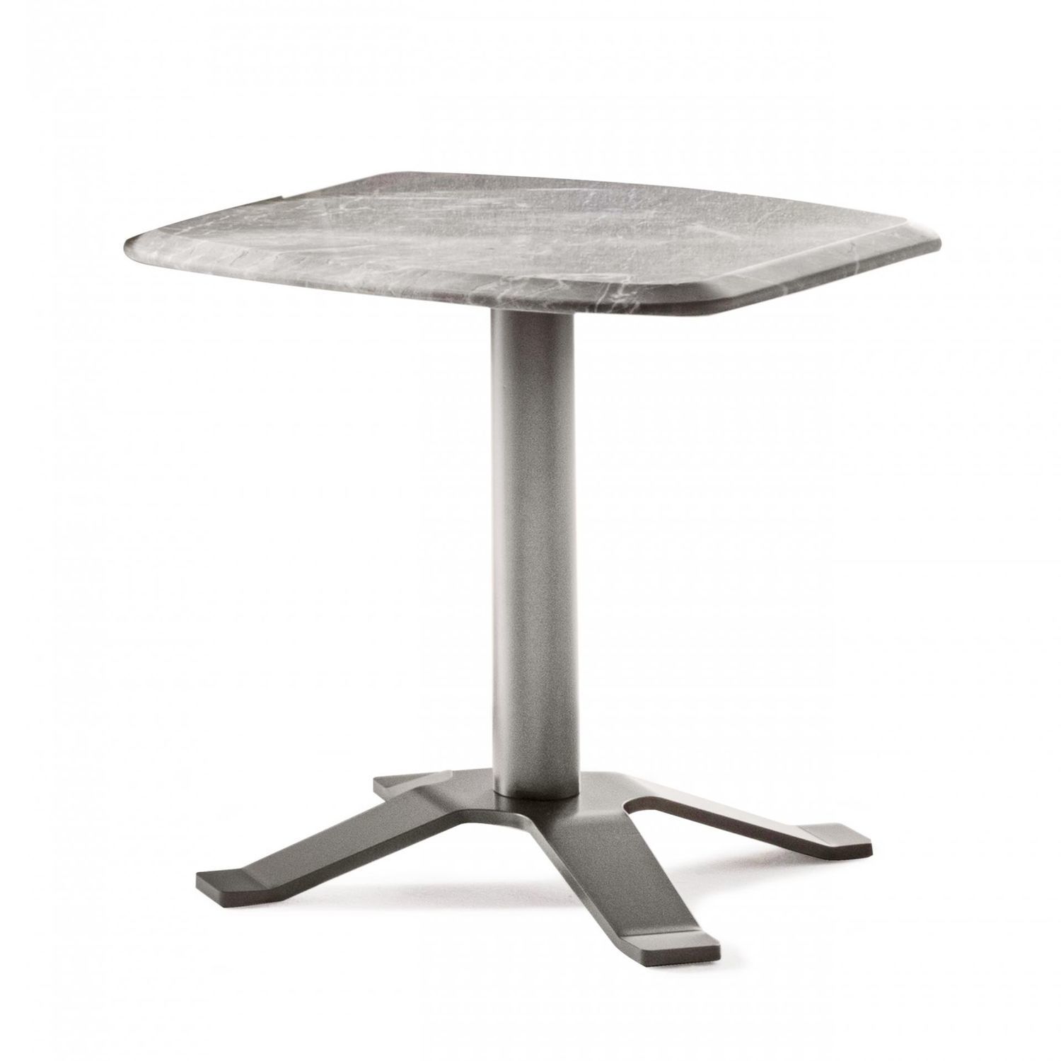 Contemporary side table - LULLABY - ENRICO PELLIZZONI - marble / metal ...