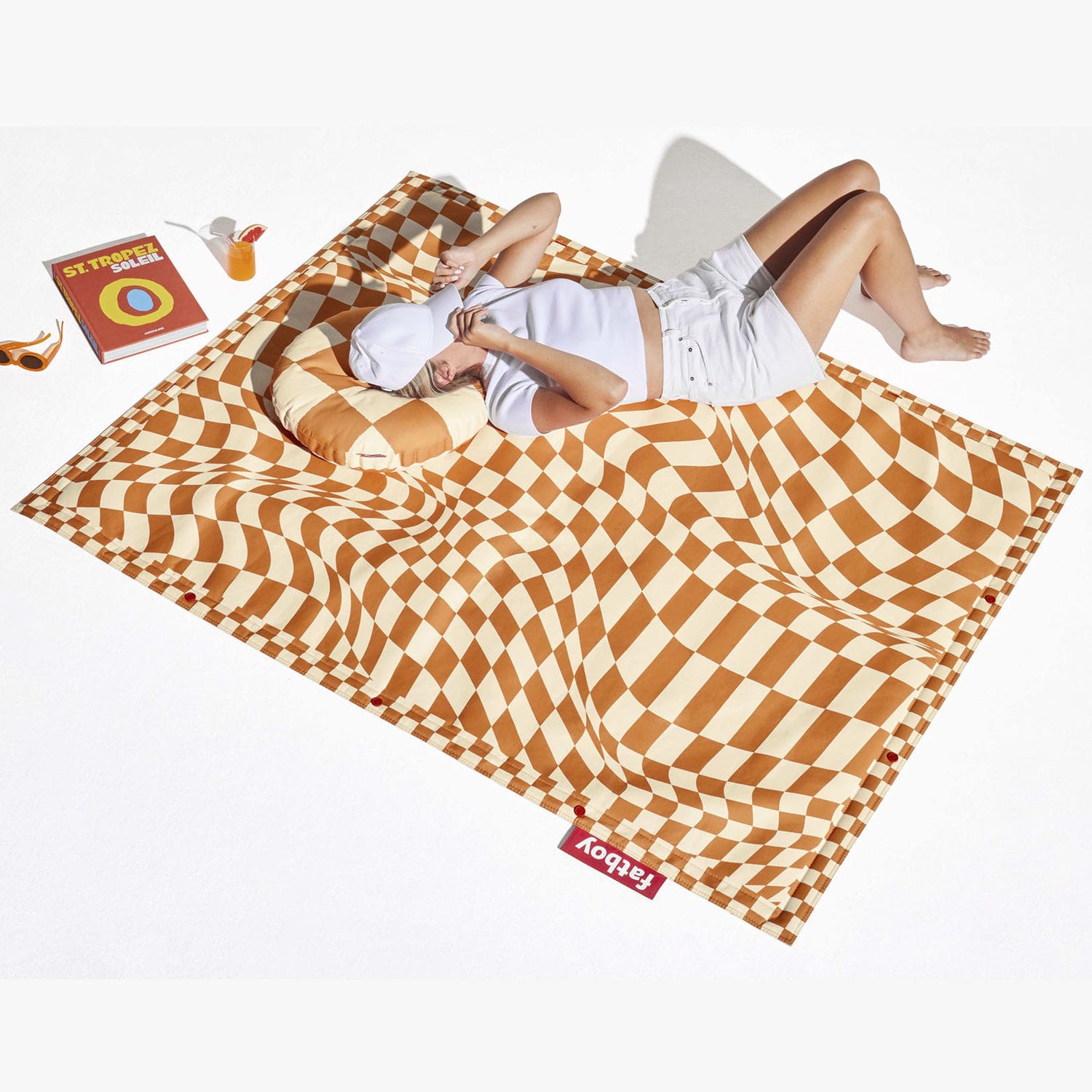 Contemporary rug FLYING CARPET Fatboy the original patterned / polyester / rectangular