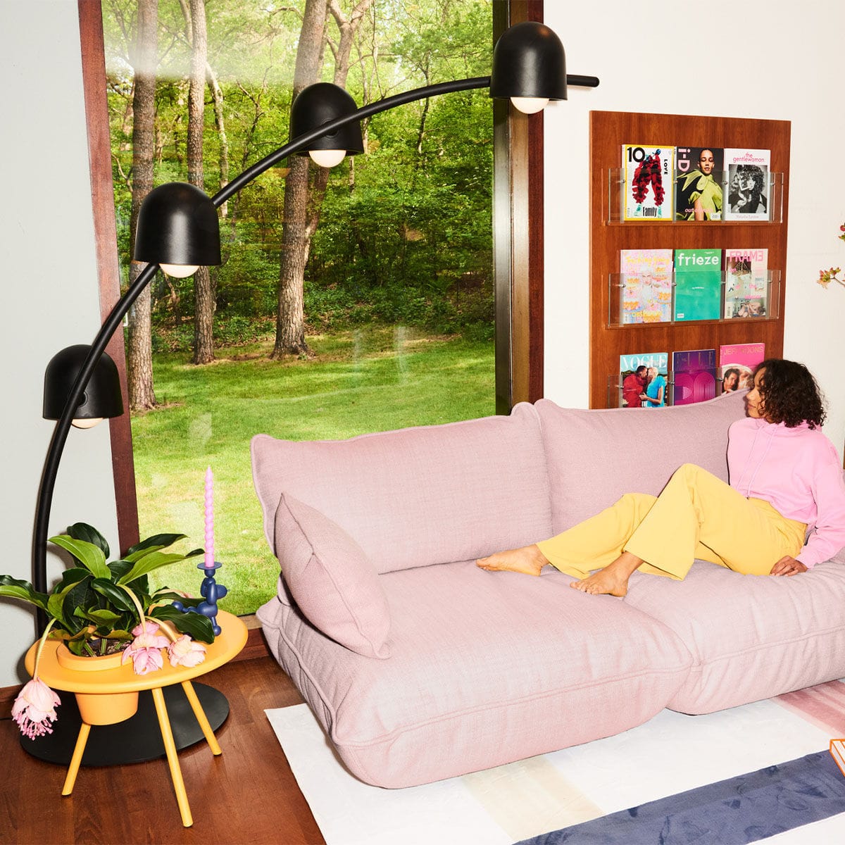 Floor-standing lamp - BIG LEBOW - Fatboy the original - aluminum ...