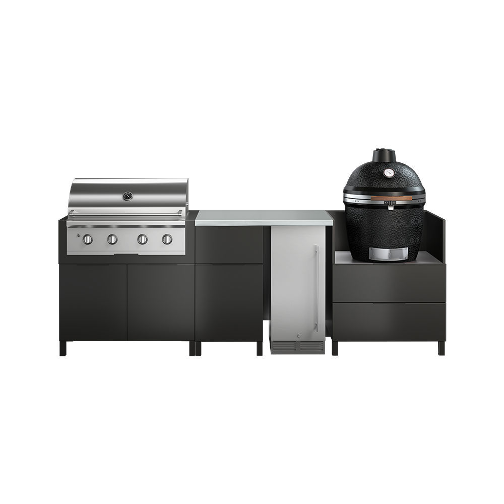 Outdoor kitchen - ESSENCE ESS-NAT-I5E-NX-W30 - JULIEN - contemporary ...