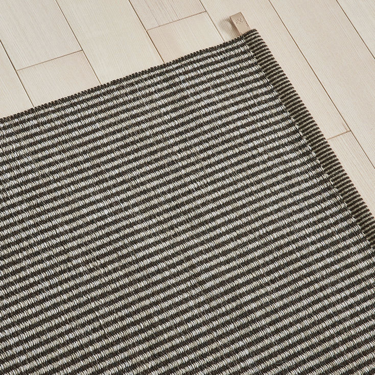Contemporary rug - STRIPE ICON - KASTHALL - striped / plain / wool