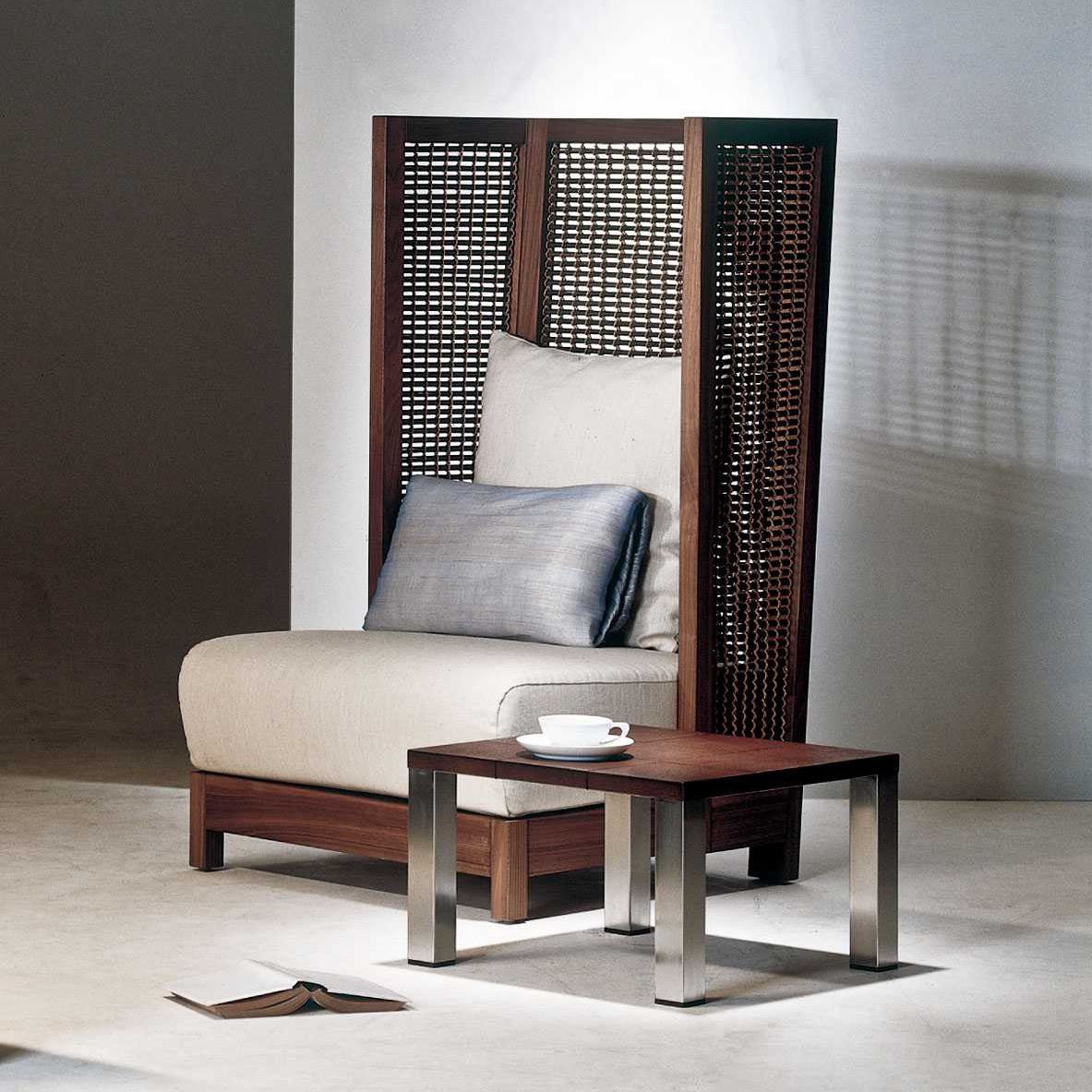 Contemporary armchair SUZY WONG Cobonpue abaca fiber