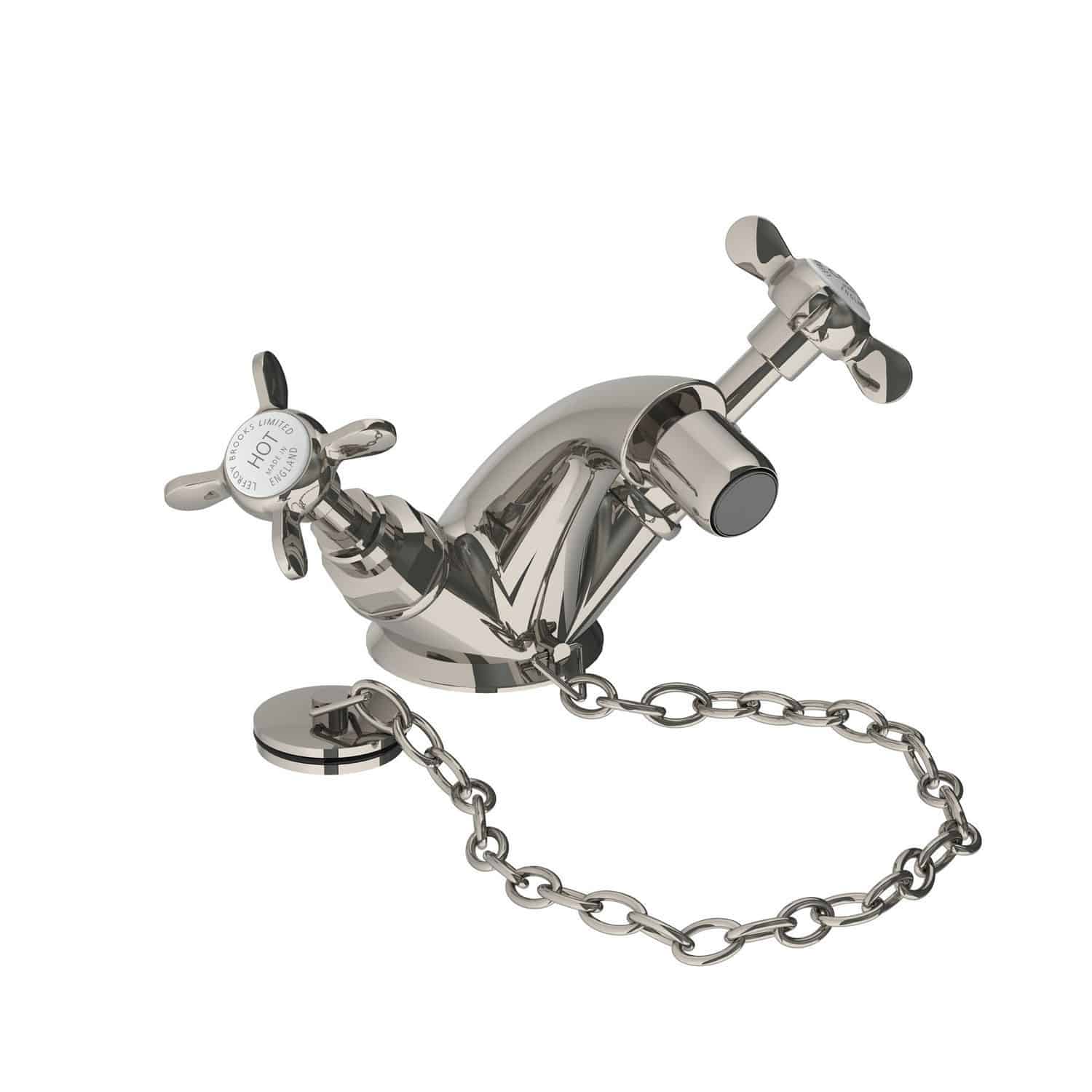 Doublehandle bidet mixer tap LBS 1199 LEFROY BROOKS countertop