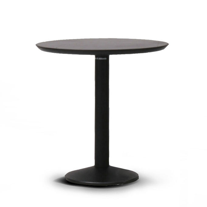 Contemporary Side Table Solid Wood Round Intreccio Rossi Solid Wood Round Intreccio Rossi