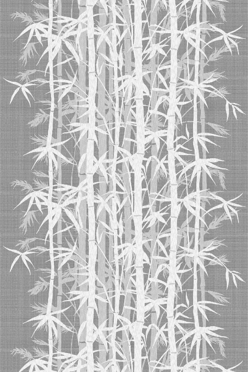 Patterned Sheer Curtain Fabric Cotton Polyester Bamboo Lace