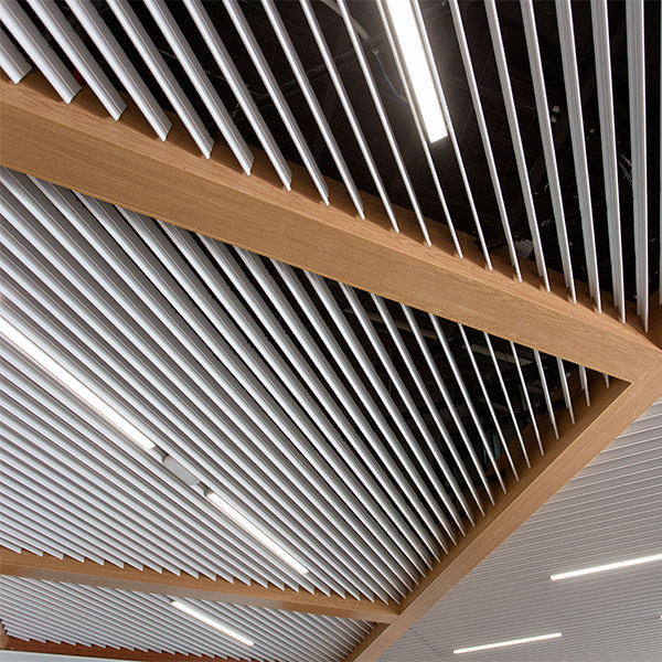 Aluminum suspended ceiling Verona THU Ceiling Solutions strip