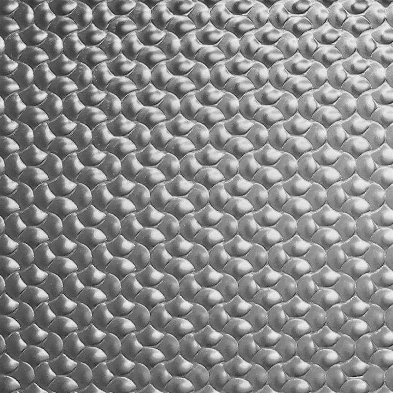 Embossed metal sheet 13SD Rimex patterned / laminated / stainless