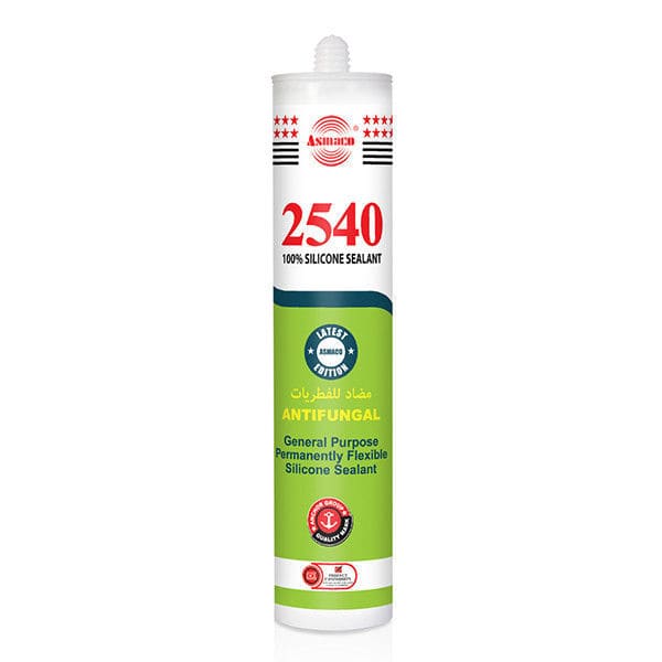 Elastomeric sealant Asmaco 2540 ANCHOR ALLIED silicone resin / adhesive / for concrete