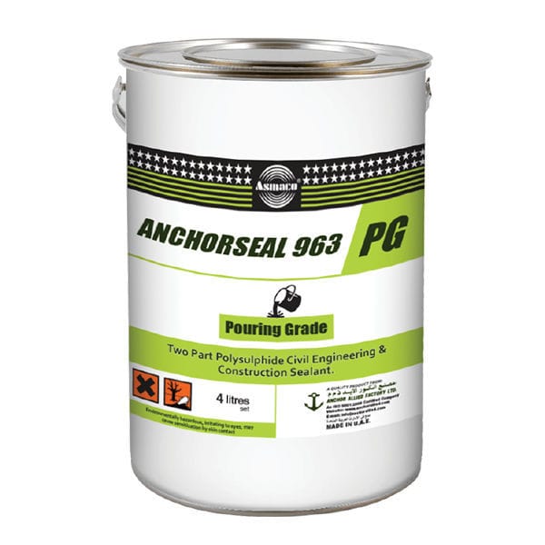 Adhesive sealant Asmacoat WP 963 Polysulphide PG ANCHOR ALLIED