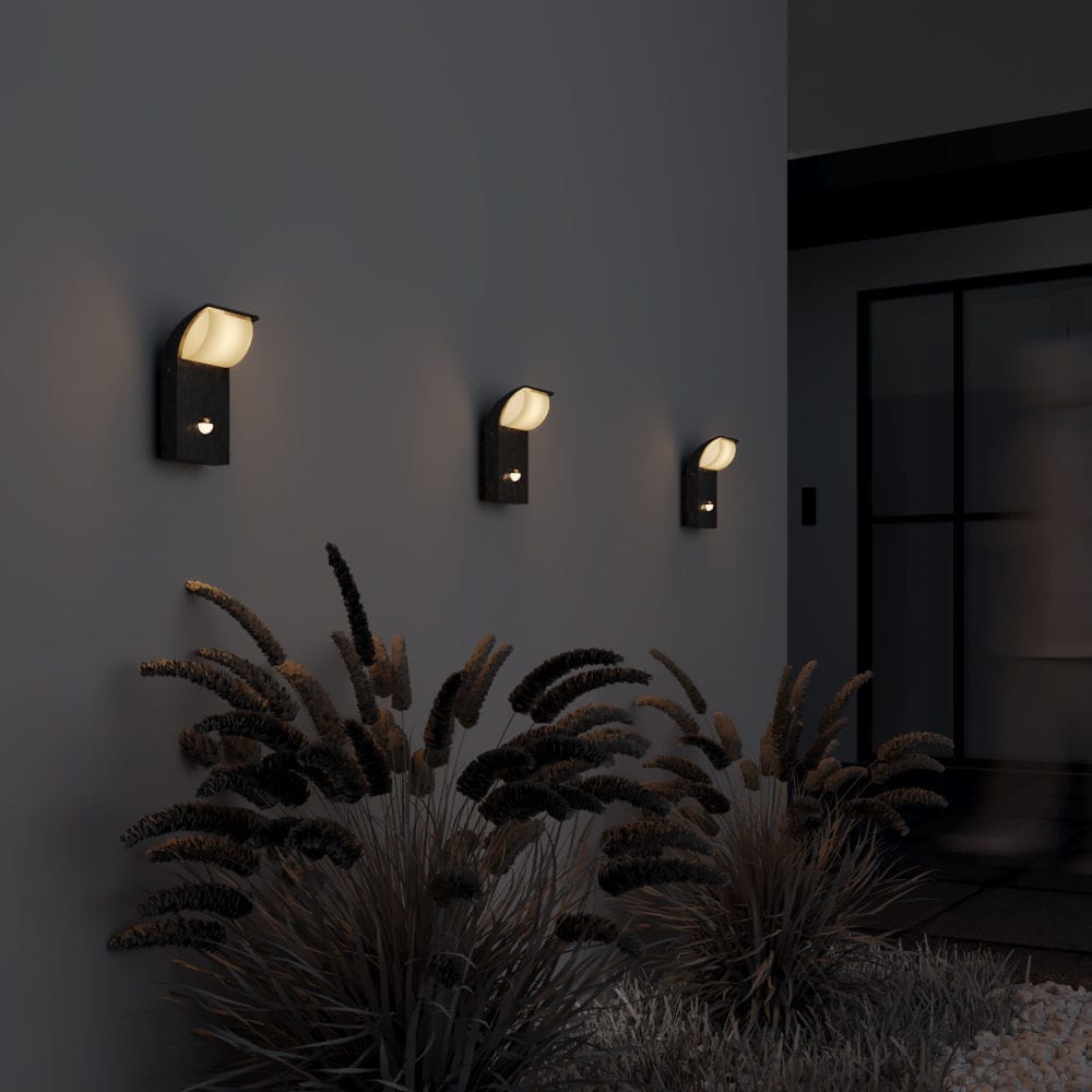 Contemporary wall light Stock Maytoni outdoor / plastic / aluminum