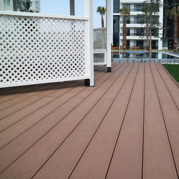 Woodplastic composite deck board 14025 Arline Composite wood