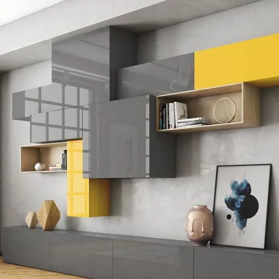 Scratchresistant panel ANTHRACITE AGT Agac for furniture / cover