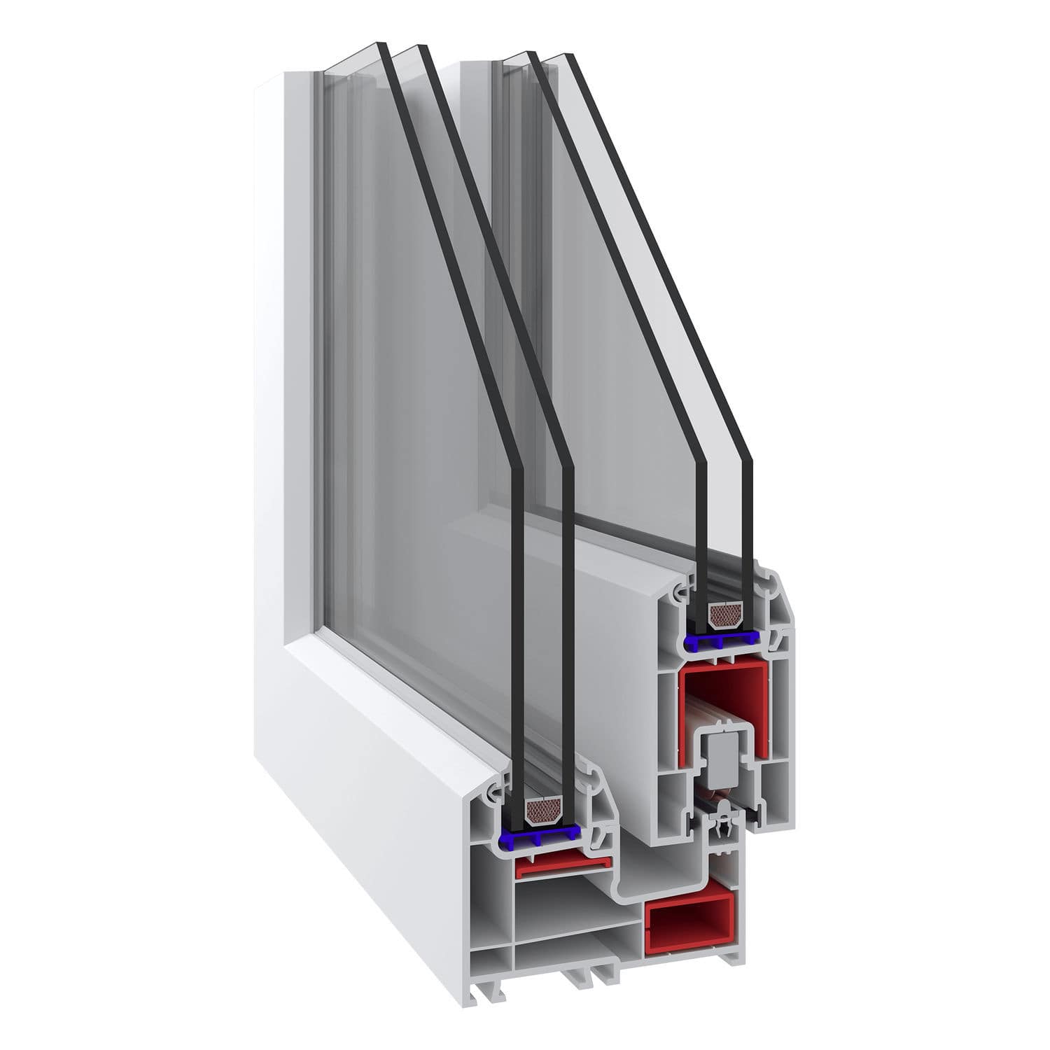 PVC Window Profile - Perge 232 Rail Series - Adopen Plastik - Acoustic ...