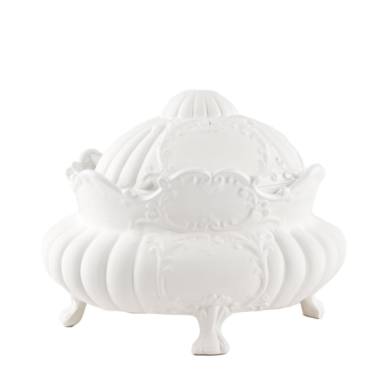 Ceramic soup tureen FUTURA 18 LANDO for domestic use / commercial