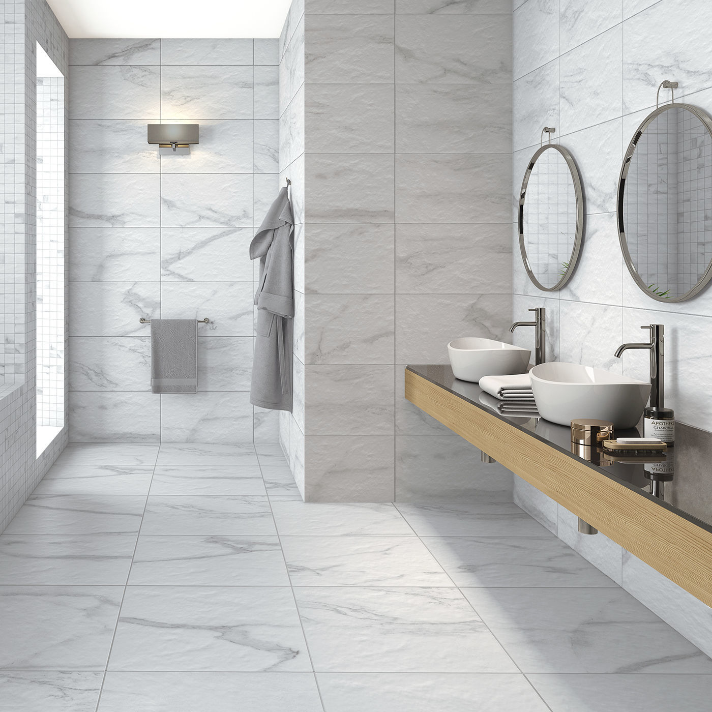 Indoor tile - LUXA - STILE CERAMIC - bathroom / wall / floor