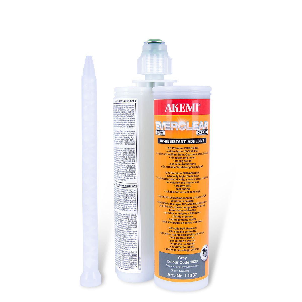 Polyurethane adhesive glue EVERCLEAR 300 Akemi for stone / for