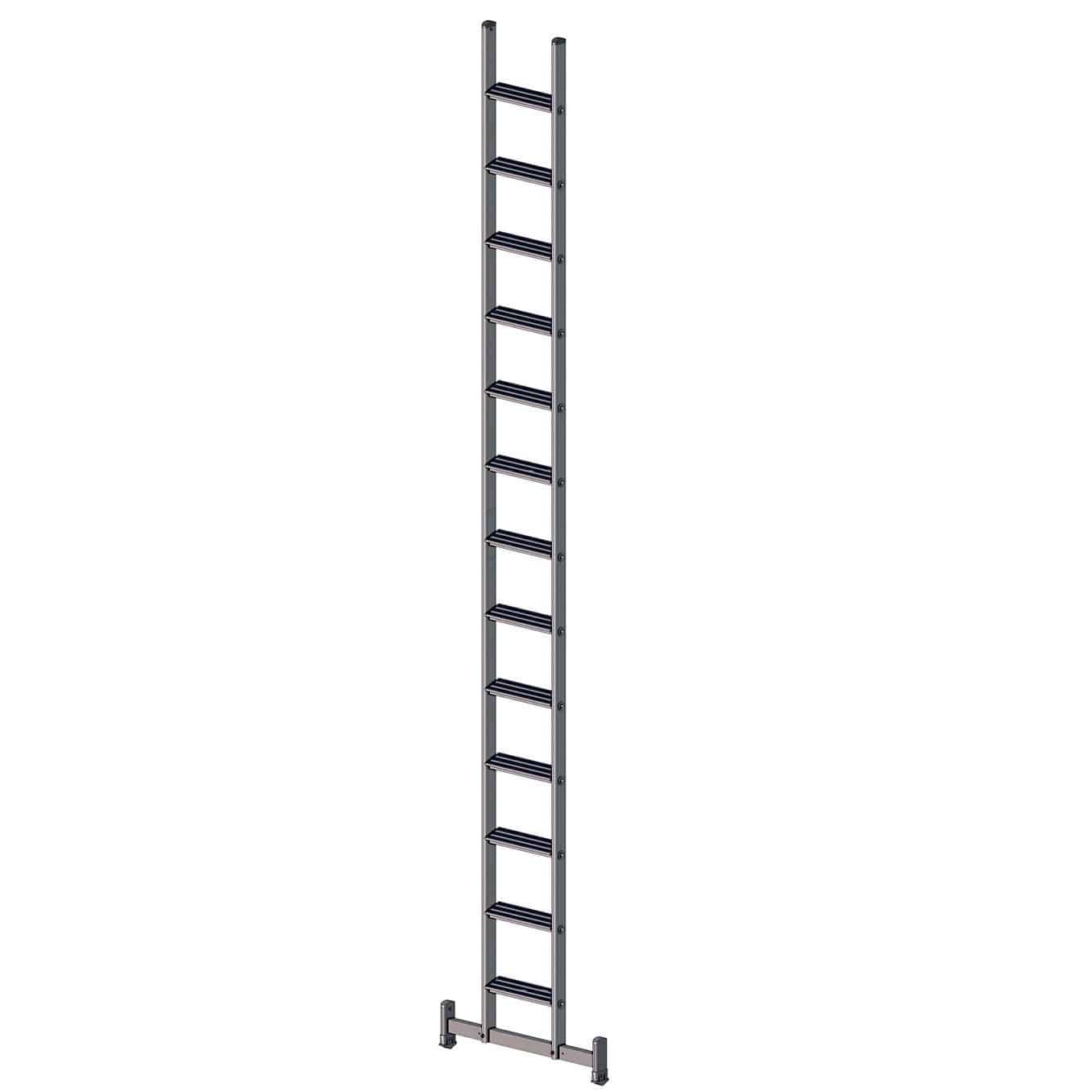 Work ladder - SMA - FORTAL - leaning / aluminum / industrial