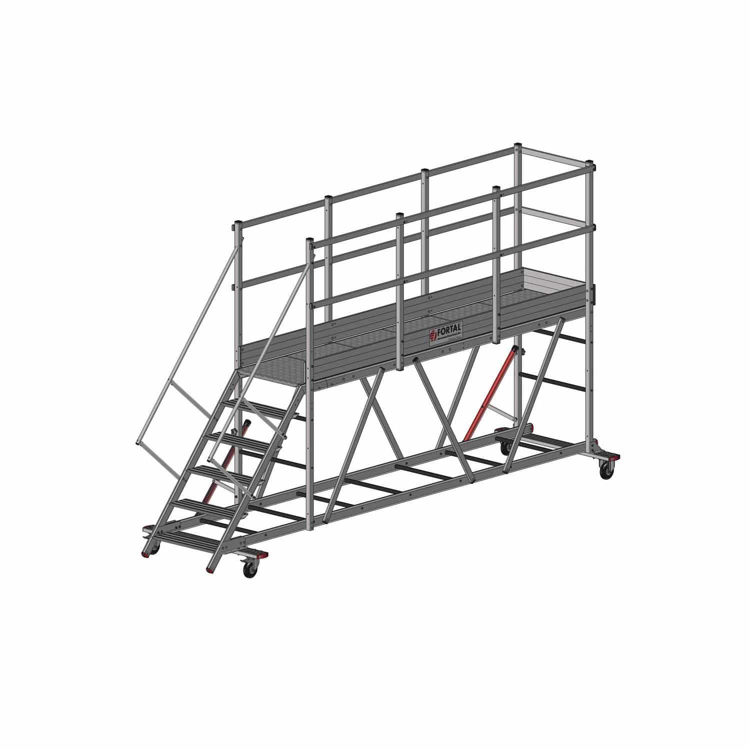 Work platform - CLASSIC - FORTAL - outdoor