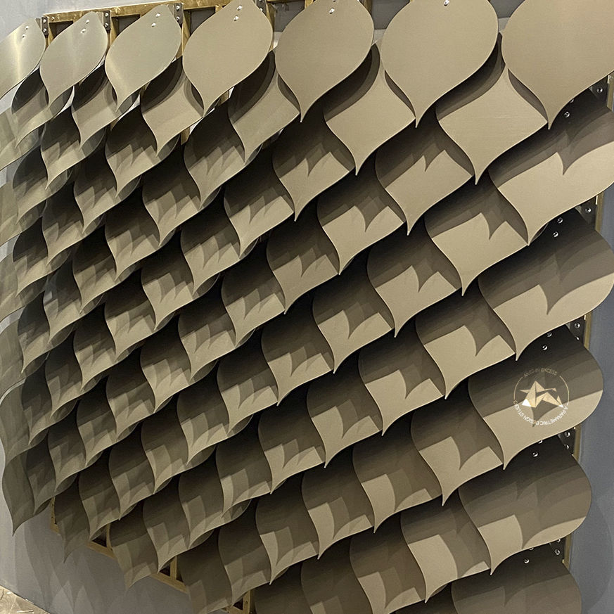 Strip cladding - COIN-PETALS - Axes in Excess - aluminum / aluminum ...