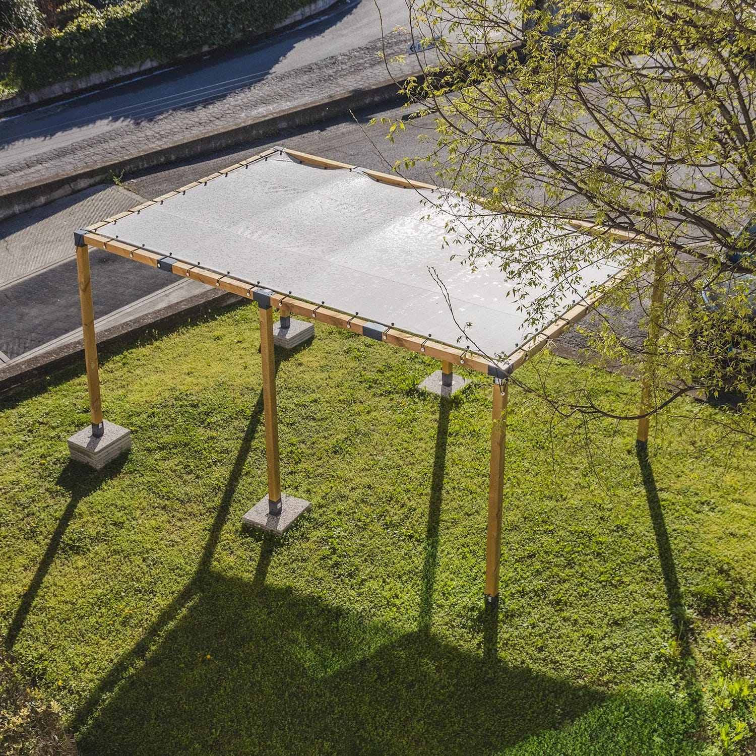 Waterproof shade sail Bugna Maanta UVresistant / custom / wind