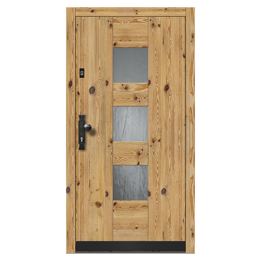 Entry door - H413 spruce 3A - DOORS, d.o.o. - wooden / swing / vintage